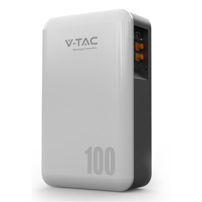 Magazyn bank energii V-TAC 5,12kWh 51,2V IP65 VE51100W 10 lat gwarancji