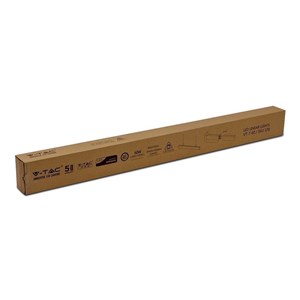 Oprawa V-TAC LED Linear SAMSUNG CHIP 60W Góra Dół Do łączenia Zwieszana Srebrna 120cm VT-7-60-S 4000K 6000lm 5 Lat Gwarancji