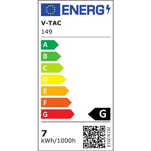 Żarówka LED V-TAC SAMSUNG CHIP 7W E27 PAR20 VT-220 6400K 495lm 5 Lat Gwarancji