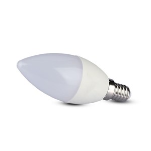 Żarówka LED V-TAC SAMSUNG CHIP 4.5W E14 Świeczka VT-255 3000K 470lm 5 Lat Gwarancji