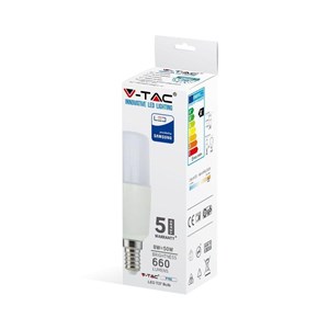 Żarówka LED V-TAC SAMSUNG CHIP 8W E14 T37 VT-248 6400K 660lm 5 Lat Gwarancji