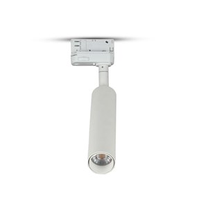 Oprawa 15W LED V-TAC Szynosystem 3F SAMSUNG CHIP CRI90+ Biała VT-415-W 5000K 1200lm 5 Lat Gwarancji