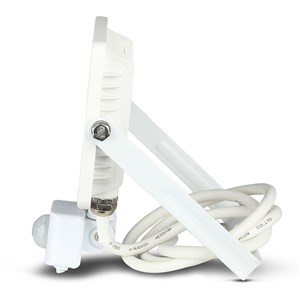 Projektor LED V-TAC 20W SAMSUNG CHIP Czujnik Ruchu Funkcja Cut-OFF Biały VT-20-S-B 4000K 1600lm 5 Lat Gwarancji