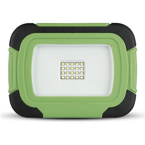 Projektor LED V-TAC 10W ładowalny USB SAMSUNG CHIP funkcja SOS 3,7V li-ion IP44 VT-10-R 4000K 700lm 2 lata Gwarancji