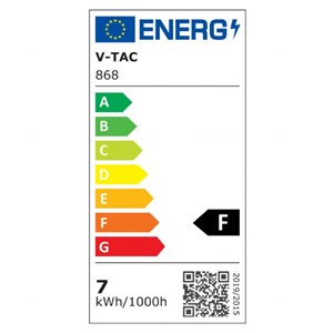 Żarówka LED V-TAC SAMSUNG CHIP 7W E27 Kulka G45 VT-290 6000K 600lm 5 Lat Gwarancji