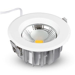 Oprawa 20W LED V-TAC COB Downlight Okrągły 120Lm/W VT-26201 4000K 2400lm