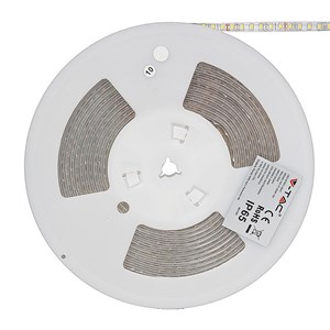 Taśma LED V-TAC SMD2835 1200LED 24V IP65 2xPCB RĘKAW 10mb 7,2W/m 120LED/m VT-2835 6400K 600lm