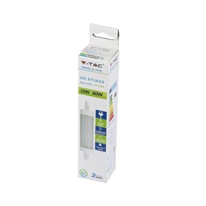 Żarówka LED V-TAC 10W Żarnik R7S 118mm VT-1990 2700K 1000lm