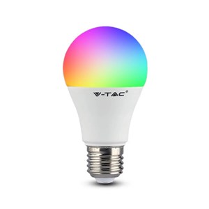 Żarówka LED V-TAC 6W E27 A60 Pilot VT-2007 6400K+RGB 470lm