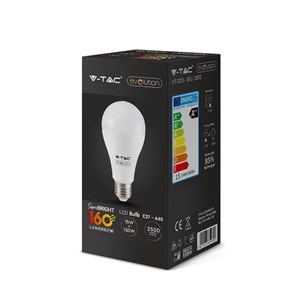 Żarówka LED V-TAC 15W E27 A65 EVOLUTION 160Lm/W VT-2315 4000K 2500lm 5 Lat Gwarancji