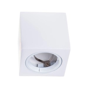 Oprawa V-TAC gips GU10 natynkowa kwadrat biała kostka 75x75x75mm VT-716SQ