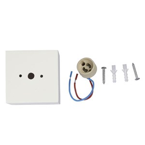 Oprawa V-TAC gips GU10 natynkowa kwadrat biała kostka 75x75x75mm VT-716SQ