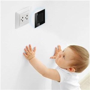 Czujnik Ruchu Mikrofalowy Ścienny Podtynkowy Dopuszkowy Czarny 1200W/300W V-TAC VT-8084 5 Lat Gwarancji