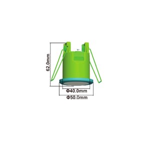 Czujnik ruchu V-TAC sufitowy 360st fi50 400W czarny VT-8092 5 Lat Gwarancji