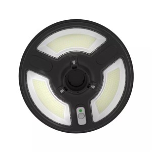 Oprawa ogrodowa V-TAC solarna 7,5W czujnik ruchu timer pilot IP65 VT-45W 6500K 1000lm