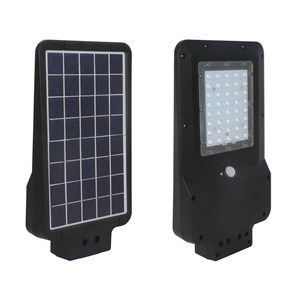 Oprawa Uliczna V-TAC Solarna 15W LED Czarna ST-15 4000K 1600lm