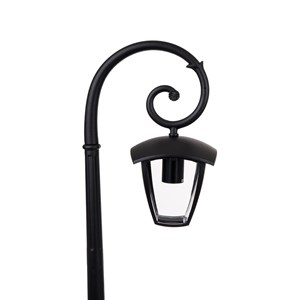 Latarnia ogrodowa V-TAC 1XE27 1365mm IP44 czarny VT-737