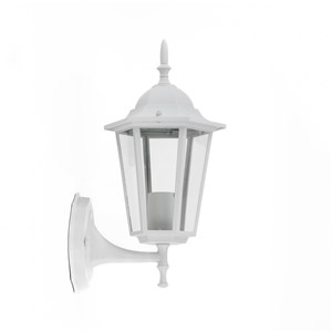 Kinkiet ogrodowy latarenka V-TAC E27 biały mat VT-749