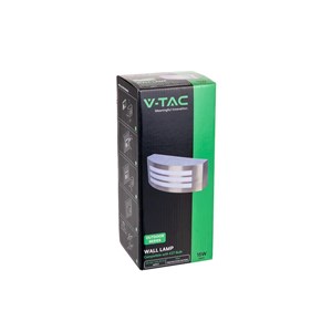 Kinkiet Ogrodowy V-TAC E27 Stal Nierdzewna i PC IP44 VT-7680