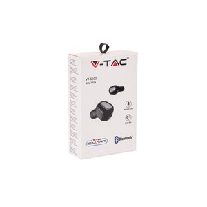 Słuchawka douszna Bluetooth 55mAh Czarna V-TAC VT-6500