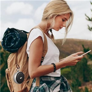 Przenośny głośnik bluetooth micro USB wysokiej jakości przewód 800mAh srebrny V-TAC VT-6211
