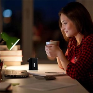 Przenośny Głośnik Bluetooth Micro USB Wysokiej jakości przewód 1500mAh Czarny V-TAC VT-6244