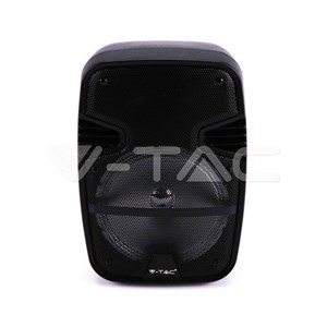 Głośnik Przenośny V-TAC 15W Mikrofon, RGB, PILOT, USB, Micro SD & FM Radio, na kółkach VT-6208