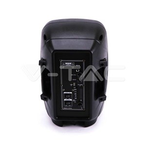 Głośnik Przenośny V-TAC 15W Mikrofon, RGB, PILOT, USB, Micro SD & FM Radio, na kółkach VT-6208