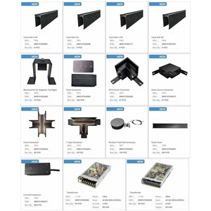 Oprawa szynoprzewód magnetyczny 24V V-TAC 20W LED czarna CRI90+ VT-4121 3000K 1600lm 3 lata gwarancji