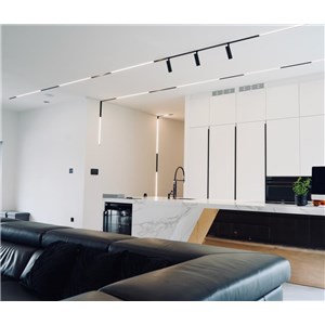 Oprawa szynosystem magnetyczny 24V V-TAC 1W LED czarna CRI90+UGR19 VT-4141 4000K 35lm 3 lata gwarancji