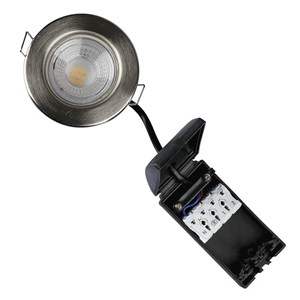 Oczko LED V-TAC SAMSUNG CHIP 5W Hermetyczne IP65 Ściemnialne Satyna VT-885 3000K 500lm