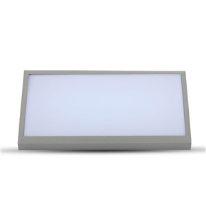 Oprawa Ścienna V-TAC 20W LED Ukośna Szara IP65 VT-8055 6400K 1000lm