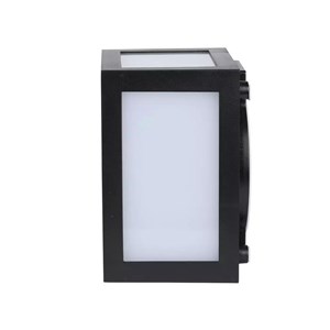 Oprawa Ścienna V-TAC 12W LED IP65 Czarna VT-822 3000K 750lm