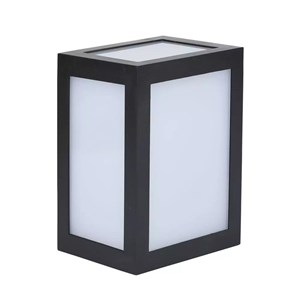 Oprawa Ścienna V-TAC 12W LED IP65 Czarna VT-822 3000K 750lm