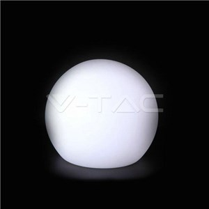 Oprawa Ogrodowa V-TAC LED Kula 30cm Ładowanie Pilot V-TAC VT-7803 RGBW 18lm