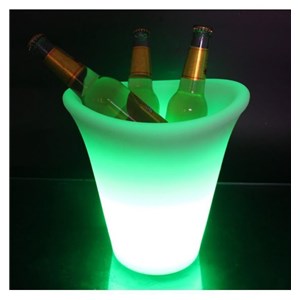 Oprawa Ogrodowa V-TAC LED Wiadro Pojemnik Cooler na Lód 36cm Ładowanie Pilot VT-7806 RGBW 54lm