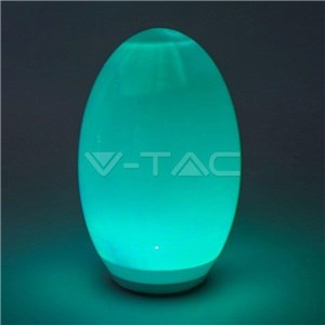 Oprawa Ogrodowa Solarna V-TAC LED JAJKO VT-7815 3000K+RGB 5lm