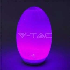 Oprawa Ogrodowa Solarna V-TAC LED JAJKO VT-7815 3000K+RGB 5lm