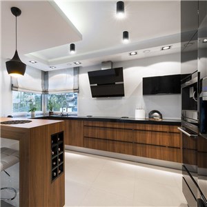 Oprawa sufitowa V-TAC GU10 okrągła natynkowa tuba czarny+złoto 80x140mm VT-882RD 3 lata gwarancji