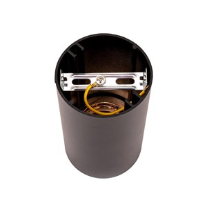 Oprawa sufitowa V-TAC GU10 okrągła natynkowa tuba czarny+różowe złoto 80x140mm VT-882RD-RG 3 Lata Gwarancji