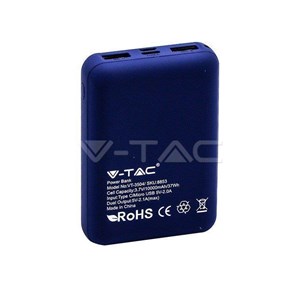 Power Bank V-TAC 10000mAh Granatowy V-TAC VT-3504