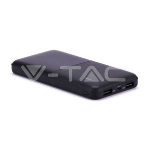 Power Bank V-TAC 10000mAh Super Slim Czarny Lithium Polymer VT-3518