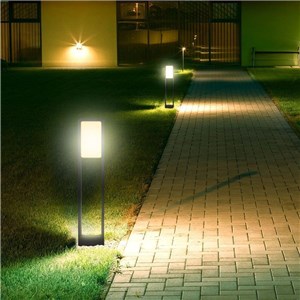 Słupek ogrodowy V-TAC 10W LED SAMSUNG CHIP czarny IP65 80cm VT-33 3000K 900lm 3 lata gwarancji