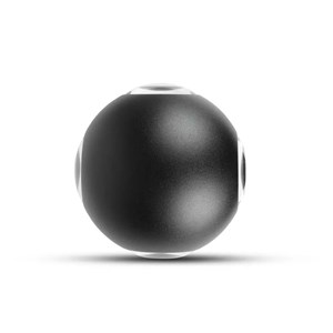 Kinkiet Ścienny V-TAC 4W LED Czarny Okrągły IP65 VT-834-B 3000K 428lm