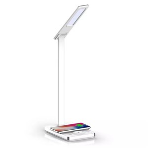 Lampka Biurkowa V-TAC 5W 3w1 Indukcja Zmiana Barwy Biała VT-7505 3000K-6500K 560lm