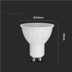 Żarówka LED V-TAC SAMSUNG CHIP 6W GU10 110st VT-247 3000K 445lm 5 Lat Gwarancji