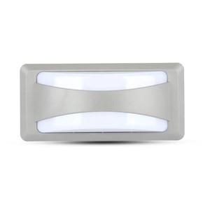 Oprawa ścienna V-TAC 12W LED szara IP65 VT-8058 6400K 1160lm
