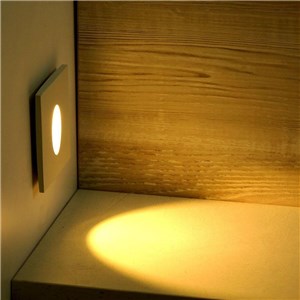 Oprawa Schodowa 3W LED V-TAC Kwadrat Biały 230V VT-1109 3000K 270lm