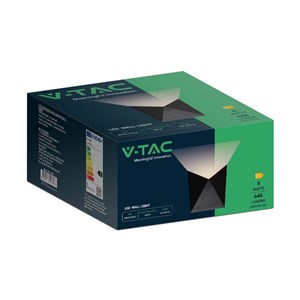 Kinkiet Ścienny V-TAC 5W LED Czarny IP65 VT-825-B 3000K 568lm