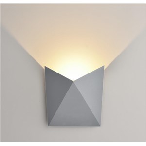 Kinkiet ścienny V-TAC 5W LED szary IP65 VT-825-G 4000K 645lm
